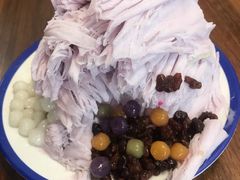 香芋雪花冰-串妹花式冰粉(乐山总店)