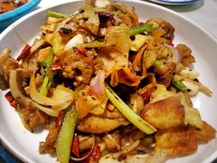 干锅牛蛙（小份）-独一道·大别山土菜烧烤(雨花西路店)