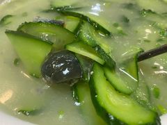 黄瓜皮蛋汤-洪霞餐馆
