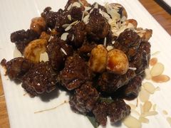 黑蒜子牛肉粒-陆壹捌餐厅(五大道店)