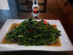 韭菜炒螺丝肉-长兴菜馆(高桥店)