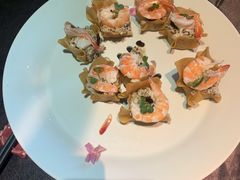 鲜虾菱麦色拉-蟹榭·本帮江浙菜·蟹宴(五角场合生汇商场店)