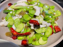 雪菜豆瓣墨鱼卷-兰溪小馆(东直门簋街店)