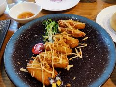 沙律肉松脆茄子-喜粤糖朝餐厅(三八广场店)