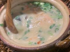 鲜虾干贝粥-潮十三潮汕砂锅粥(高新四路大都荟店)
