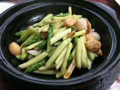 生啫芦笋-悦真雅院·四合院·清真私房菜(雍和宫店)