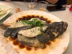 清蒸石斑鱼-覃记海鲜美食餐厅