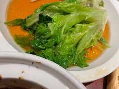 白灼生菜-绿茶餐厅(蓝色港湾店)
