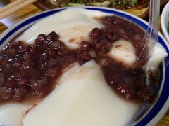 红豆白雪冰豆花-人和水上飘(第一家店)