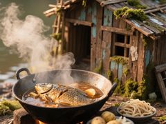 -鱼窝棚柴火铁锅炖(富山屯店)