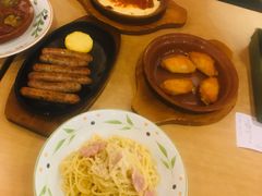 奶油芝士培根意面-萨莉亚意式餐厅(特力时尚汇店)
