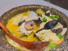 维园特色石锅豆腐-维园悦谱·海派家常菜(乌鲁木齐南路店)