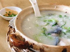 生菜鱼片粥-澳门西南饭店·粤菜·茶市·手工点心(华海路店)