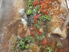 蒜爆鱼-华顺土菜馆(洪岗路店)