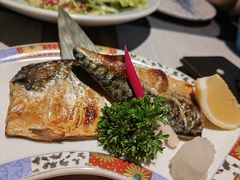 盐烤青花鱼-森味薪火烧•烧鸟居酒屋•日本料理(望京店)