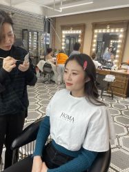 点击看大图 -荷玛高端新娘跟妆团队·彩妆培训