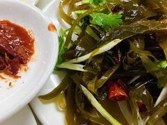 拌海带丝-大槐树烤肉馆