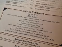 菜单-Keens Steakhouse