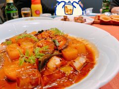 黑松露土豆炖鲍鱼-船歌·鱼水饺青岛菜(闽江二路店)