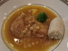 秘烧鸡头米花胶配粽香米饭-虹御轩·传承江浙菜(虹桥店)