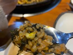 铁板炒饭-红辣椒八爪鱼特色韩国料理