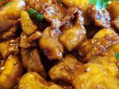 青蒜马蹄炒牛肉-兰溪小馆(东直门簋街店)