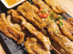 炭烧猪颈肉串-辉记炭烧海鲜大排档·老字号(福田店)