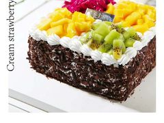 妙思西饼水果小方蛋糕6寸-妙思西饼(新华新玛特店)