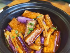 茄子年糕-吕氏疙瘩汤·私家菜馆(慈云寺店)