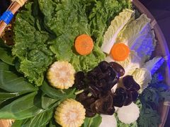 蔬菜拼盘-尚尚仙·酸汤猪手·猪肚鸡火锅(华联万柳购物中心店)