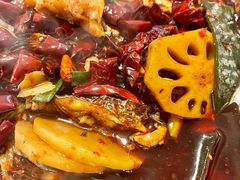 -探鱼·鲜青椒爽麻烤鱼(银泰城店)