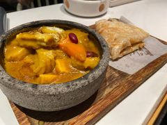泰式咖喱配手抓饼-熹素·鲜美素食Vegetarian (天河领展店)