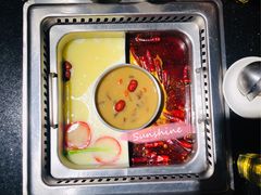 牛油鸳鸯锅-巴奴毛肚火锅(广益哥伦布店)
