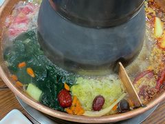 鸳鸯锅-楼外楼大刀肉传统火锅居(博学路店)