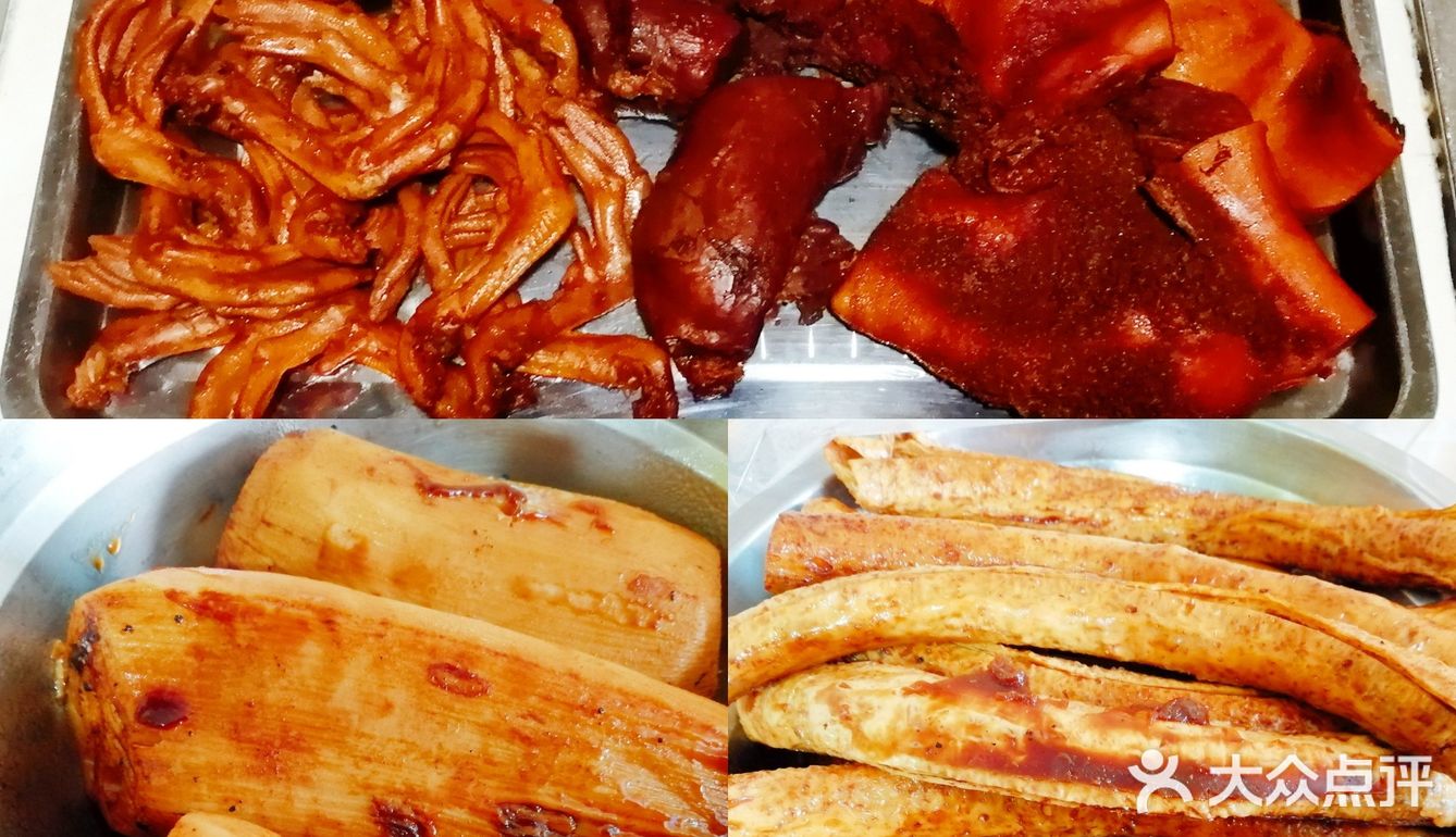 年夜饭菜谱之二卤菜系列（牛键肉、牛肚、鸭掌、豆棒、藕）