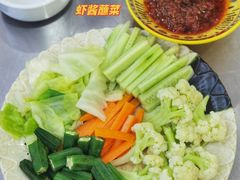 炸酱蘸菜-金螃蟹