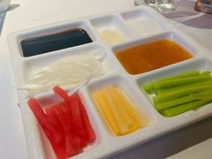 烤鸭配料-四季民福烤鸭店(王府井东安门店)