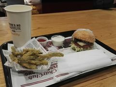 波特菇牛肉汉堡套餐-The Habit Burger Grill 哈比特汉堡(爱琴海店)