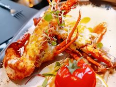 香焗龙虾配自制黑松露酱-上海苏宁宝丽嘉酒店·Cafe Bellagio西餐厅