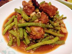 排骨焖扁豆-大鸭梨烤鸭(左家庄店)