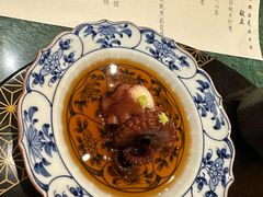 煮章鱼佐鲜山葵-鮨冠OMAKASE食べ放题(北京首店)