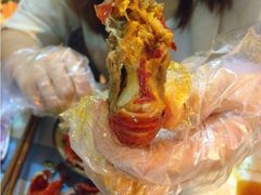 虾黄特写-霸王虾·麻辣小龙虾(清水河公园店)