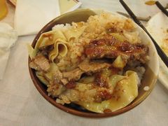 水煮羊肉拌饭-清真·胖妈妈手抓餐厅(定西路长城宾馆店)