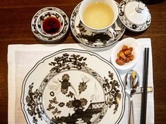 餐具摆设-夏苑(新加坡丽思卡尔顿美年酒店)