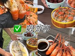 -七的湖·晚芳亭·阳澄湖农家菜·大闸蟹(莲花岛店)