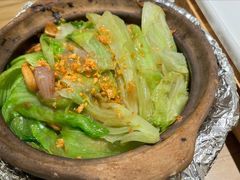 虾酱啫唐生菜胆-粤集·手工粤菜(皇庭广场店)