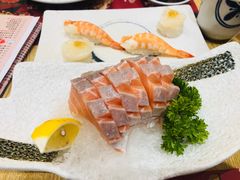 三文鱼鱼腩刺身-鱼民·现造寿司(育德店)
