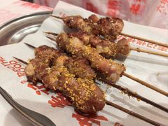 桂花蜜烤排骨-老表记广西宵夜螺蛳鸭脚煲(东盟店)