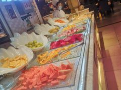 自助取餐区-比特堡啤酒烤肉自助料理(和平店)