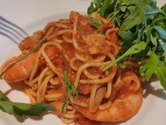 卡邦尼番茄海鲜大虾意大利面-玛尚诺Pizza&Bar(长泰广场店)